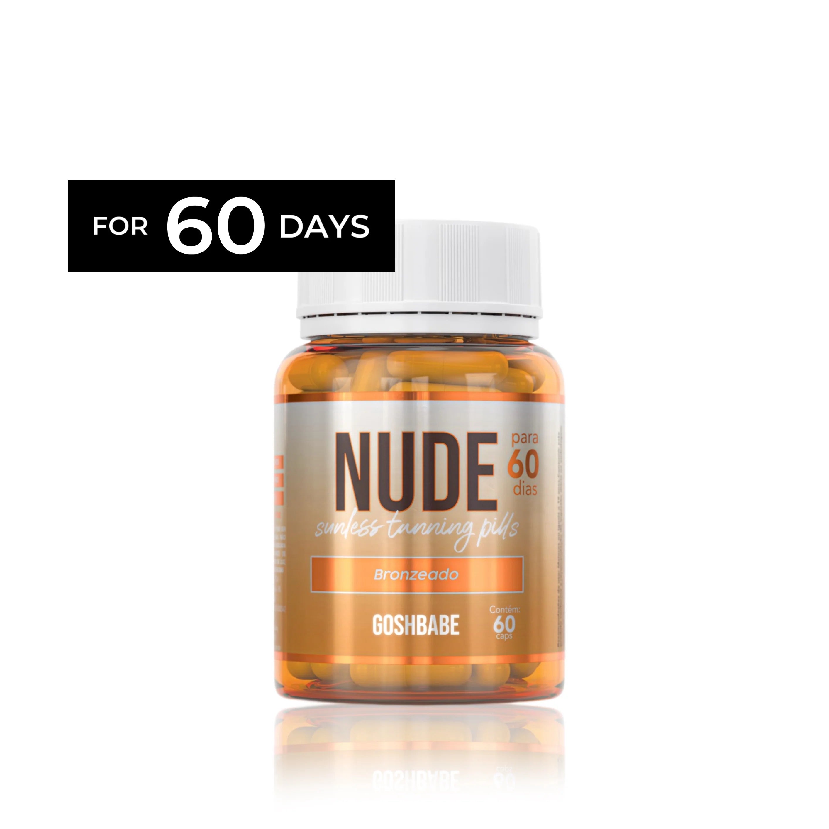 NUDE ( for 2 months ) Sunless tanning pills
