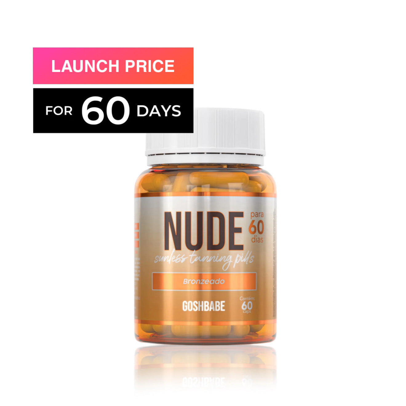 NUDE ( for 2 months ) Sunless tanning pills